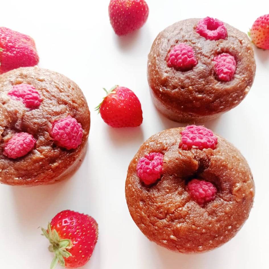 Recette muffins crème chocolat - Laetitia Nutritionniste Diététicienne consultations en ligne