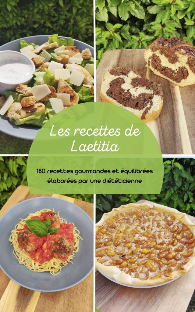 Page présentation ebook - Laetitia Viollet Diététicienne Nutritionniste Tours